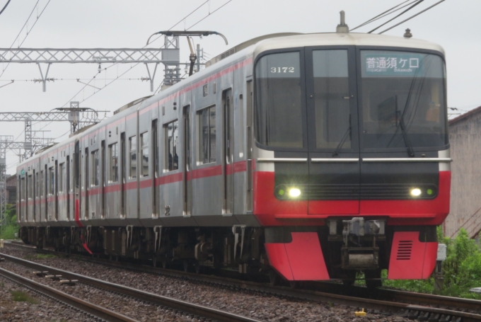 鉄道フォト・写真：名古屋鉄道 名鉄3300系電車(3代) 3172 新木曽川駅 鉄道フォト・写真 by 神 宮 前さん - 撮影日 2022/07/10 13:24