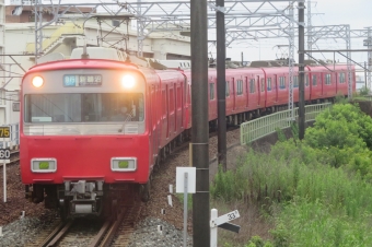 名古屋鉄道 名鉄モ6900形 6907 鉄道フォト・写真 by 神 宮 前さん 神宮前駅：2022年07月10日11時ごろ