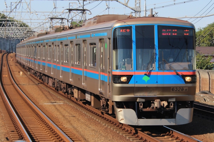 東京都交通局 都営6300-8形(Tc2) 6328-8 鉄道フォト・写真 by 神 宮 前さん 多摩川駅：2022年10月02日14時ごろ