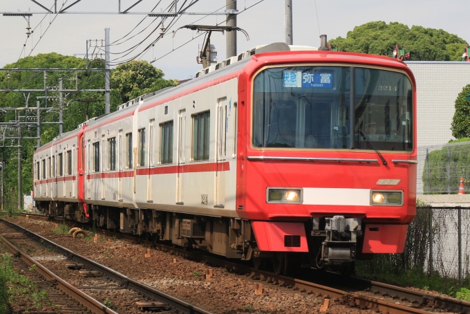 鉄道フォト・写真：名古屋鉄道 名鉄3500系電車 3214 聚楽園駅 鉄道フォト・写真 by 神 宮 前さん - 撮影日 2024/06/27 08:44