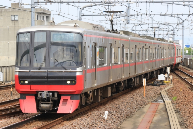 鉄道フォト・写真：名古屋鉄道 名鉄3300系電車(3代) 3312 鳴海駅 鉄道フォト・写真 by 神 宮 前さん - 撮影日 2024/06/26 08:54