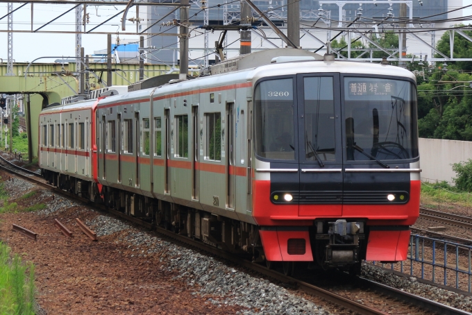 鉄道フォト・写真：名古屋鉄道 名鉄3300系電車(3代) 3260 神宮前駅 鉄道フォト・写真 by 神 宮 前さん - 撮影日 2024/06/27 15:53