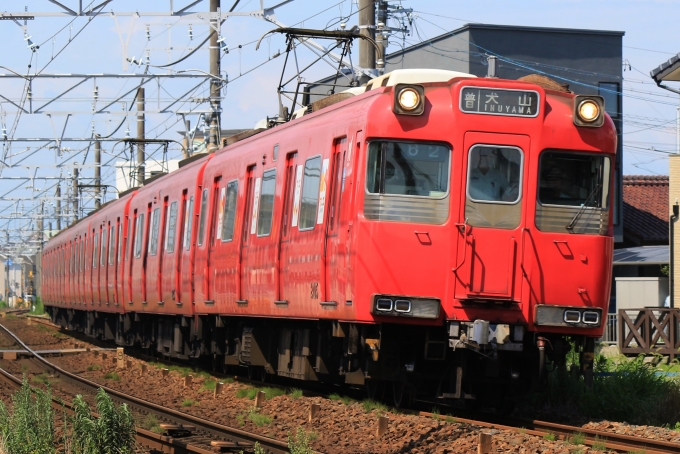 鉄道フォト・写真：名古屋鉄道 名鉄100・200系電車 245 柏森駅 鉄道フォト・写真 by 神 宮 前さん - 撮影日 2024/07/04 09:32