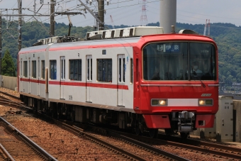 名古屋鉄道 名鉄モ3200形 3118 鉄道フォト・写真 by 神 宮 前さん 本宿駅 (愛知県)：2024年07月04日12時ごろ