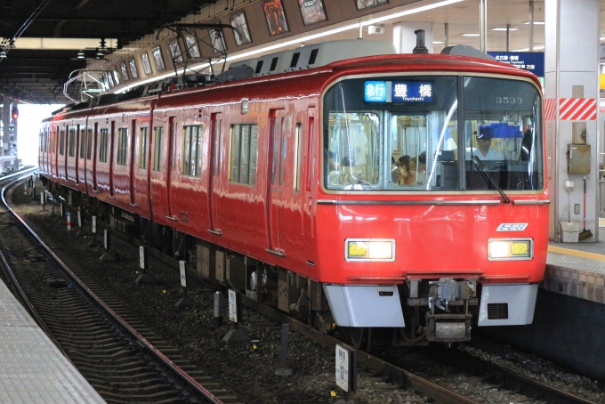 鉄道フォト・写真：名古屋鉄道 名鉄3500系電車 3533 名鉄一宮駅 鉄道フォト・写真 by 神 宮 前さん - 撮影日 2024/07/10 10:53