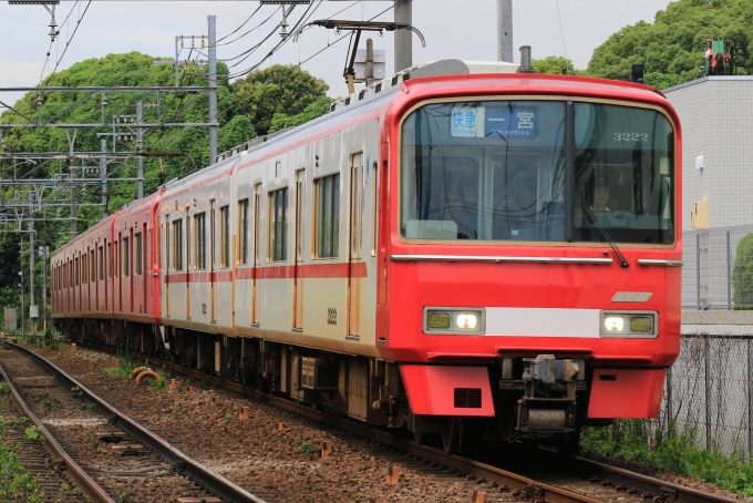 鉄道フォト・写真：名古屋鉄道 名鉄3500系電車 3222 聚楽園駅 鉄道フォト・写真 by 神 宮 前さん - 撮影日 2024/07/10 08:19