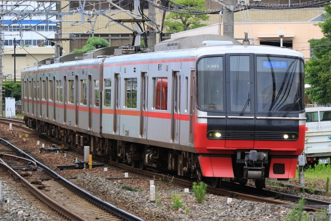 鉄道フォト・写真：名古屋鉄道 名鉄3300系電車(3代) 3301 神宮前駅 鉄道フォト・写真 by 神 宮 前さん - 撮影日 2024/07/10 10:06