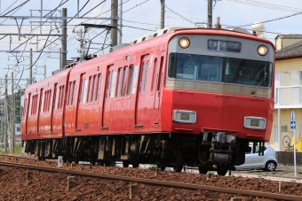 名古屋鉄道 名鉄ク6800形 6807 鉄道フォト・写真 by 神 宮 前さん 一ツ木駅：2024年07月04日13時ごろ