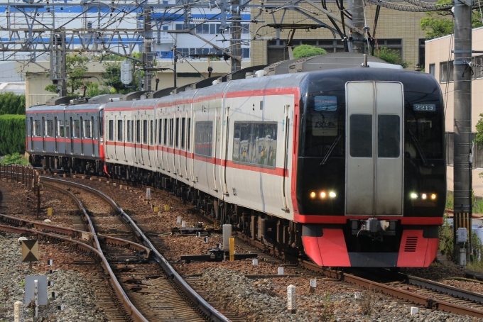 鉄道フォト・写真：名古屋鉄道 名鉄2200系電車 2213 神宮前駅 鉄道フォト・写真 by 神 宮 前さん - 撮影日 2024/08/05 15:42