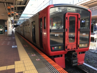 JR九州813系電車 クハ813形(Tc) 鉄道フォト・写真 by Shu813さん ：2021年12月05日10時ごろ