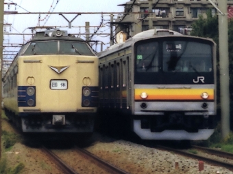 JR東日本 国鉄583系電車 鉄道フォト・写真 by yumaちゃんさん ：2005年08月01日00時ごろ