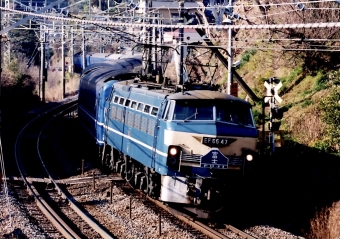 JR東日本 国鉄EF66形電気機関車 富士(特急) 鉄道フォト・写真 by yumaちゃんさん ：2000年05月01日00時ごろ