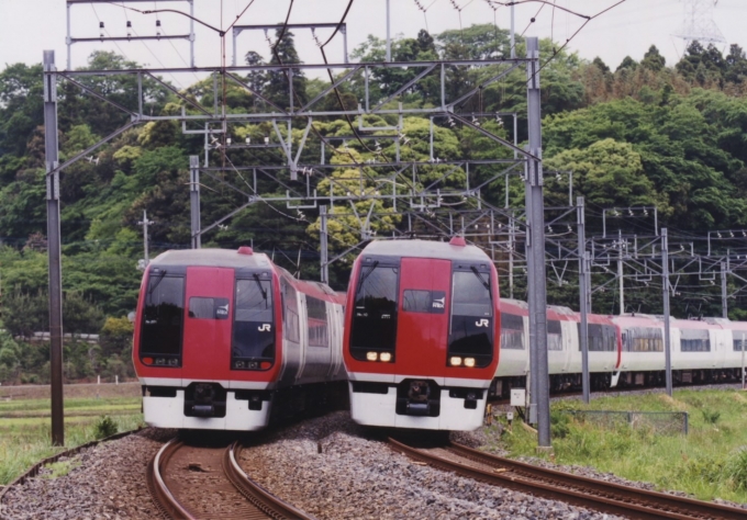 JR東日本253系電車 N'EX 鉄道フォト・写真 by yumaちゃんさん ：2000年06月01日12時ごろ