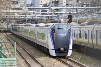 JR東日本E353系電車 鉄道フォト・写真 by yumaちゃんさん ：2024年04月02日13時ごろ
