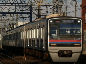 京成電鉄 京成3000-8形(M2c) 3029-8 鉄道フォト・写真 by Akagi3678Fさん ：2022年12月25日15時ごろ