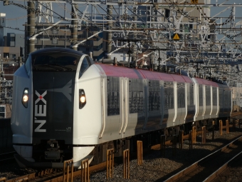 JR東日本 E259系 成田エクスプレス(特急) 鉄道フォト・写真 by Akagi3678Fさん 下総中山駅：2022年12月14日15時ごろ