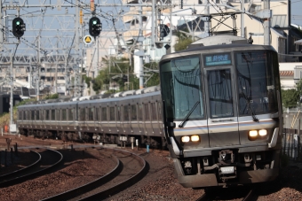 JR西日本223系電車 新快速 クモハ223-3031 鉄道フォト・写真 by いもんこさん ：2021年10月03日08時ごろ