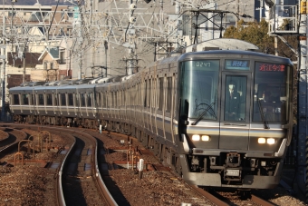 JR西日本 クモハ223形 新快速 クモハ223-1011 鉄道フォト・写真 by いもんこさん ：2022年01月08日08時ごろ