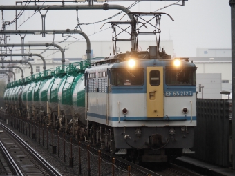JR東日本 国鉄EF65形電気機関車 EF65-2127 鉄道フォト・写真 by ダクソさん 越谷レイクタウン駅：2022年04月15日16時ごろ