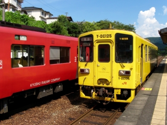 JR九州 キハ125形 キハ125-25 鉄道フォト・写真 by おいさん 小野屋駅：2008年08月14日14時ごろ