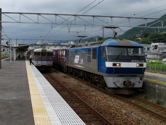 JR貨物 EF210形 EF210-145 鉄道フォト・写真 by おいさん 糸崎駅：2009年08月13日12時ごろ
