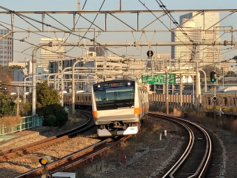 JR東日本E233系電車 クハE232形(Tc') クハE232 鉄道フォト・写真 by おいさん 信濃町駅：2021年12月24日15時ごろ