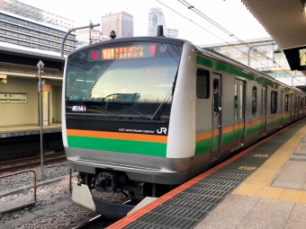 JR東日本 クハE232形 クハE232-3017 鉄道フォト・写真 by おいさん 新宿駅 (JR)：2021年12月24日16時ごろ