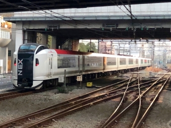 JR東日本E259系電車 鉄道フォト・写真 by おいさん 新宿駅 (JR)：2021年12月24日16時ごろ