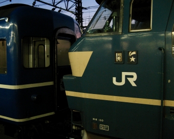 JR西日本 国鉄EF66形電気機関車 はやぶさ(特急)、富士(特急) 鉄道フォト・写真 by おいさん 下関駅：2006年08月06日19時ごろ