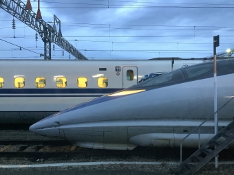 JR西日本 500系新幹線電車 522ｰ7000 鉄道フォト・写真 by メロンさん 博多南駅：2021年09月14日18時ごろ