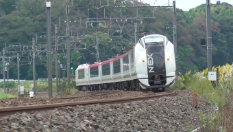 JR東日本E259系電車 E259系 鉄道フォト・写真 by 総武のかいそくさん 物井駅：2021年10月16日15時ごろ