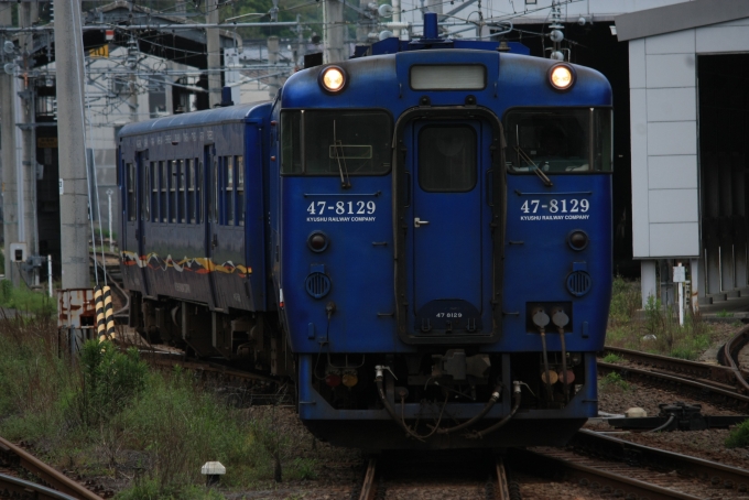 鉄道フォト・写真：JR九州 国鉄キハ40系気動車 キハ47 8129 早岐駅 鉄道フォト・写真 by ぶらうんさん - 撮影日 2024/05/01 14:10