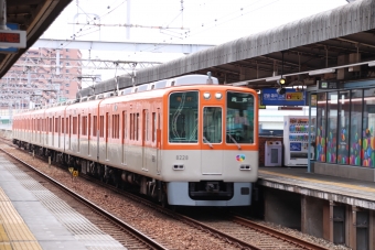 阪神電鉄 阪神8000系電車 鉄道フォト・写真 by 薄着管理職さん 千船駅：2022年04月02日10時ごろ