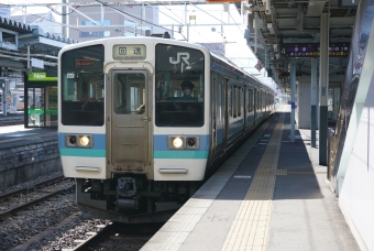 JR東日本 クハ210形 クハ210-3044 鉄道フォト・写真 by E4系P82編成さん 松本駅 (JR)：2022年04月02日08時ごろ