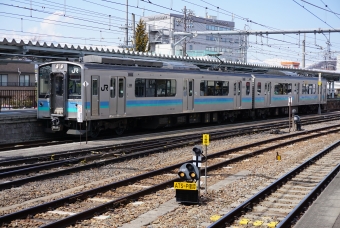 JR東日本 クモハE127形 クモハE127-105 鉄道フォト・写真 by E4系P82編成さん 松本駅 (JR)：2022年04月02日12時ごろ