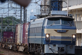 JR貨物 EF66形 EF66 27 鉄道フォト・写真 by E4系P82編成さん 西国分寺駅：2022年07月30日16時ごろ