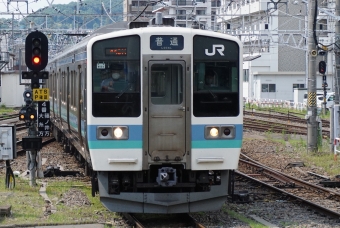 JR東日本 クハ211形 クハ211-4 鉄道フォト・写真 by E4系P82編成さん 松本駅 (JR)：2022年07月02日14時ごろ