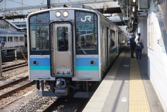 JR東日本 クモハE127形 クモハE127-107 鉄道フォト・写真 by E4系P82編成さん 松本駅 (JR)：2022年05月03日02時ごろ