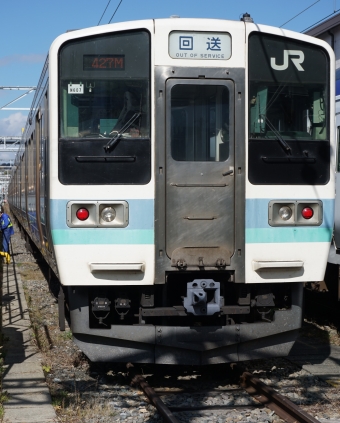 JR東日本 クハ211形 クハ211-2007 鉄道フォト・写真 by E4系P82編成さん 松本駅 (JR)：2022年10月29日11時ごろ