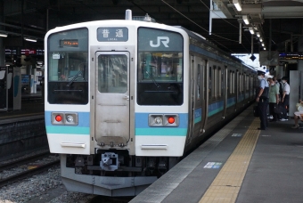JR東日本 クハ210形 クハ210-4 鉄道フォト・写真 by E4系P82編成さん 松本駅 (JR)：2022年07月02日14時ごろ