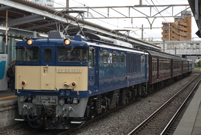 JR東日本 国鉄EF64形電気機関車 夕暮れの中央本線・辰野支線旧型客車で行く日帰り旅 EF64 1031 茅野駅 鉄道フォト・写真 by  E4系P82編成さん | レイルラボ(RailLab)