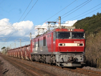 JR貨物 EH500形 EH500-44 鉄道フォト・写真 by ときわ道さん 牛久駅：2021年11月27日14時ごろ