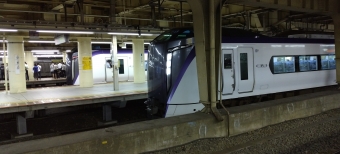 JR東日本 クハE353形 あずさ(特急) クハE353-6 鉄道フォト・写真 by 新御茶ノ水さん 新宿駅 (JR)：2022年08月25日16時ごろ