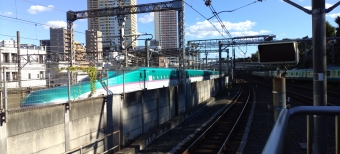 JR東日本 E514形(Tsc) やまびこ(新幹線) E514-35 鉄道フォト・写真 by 新御茶ノ水さん 西日暮里駅 (JR)：2022年10月26日14時ごろ