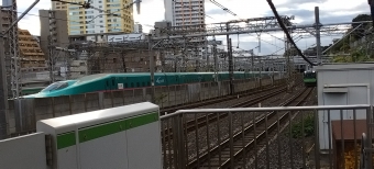 JR東日本 E514形(Tsc) はやぶさ(新幹線) E514-6 鉄道フォト・写真 by 新御茶ノ水さん 西日暮里駅 (JR)：2022年11月14日07時ごろ