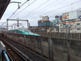 JR東日本 E523形(T1c) やまびこ(新幹線) E523-17 鉄道フォト・写真 by 新御茶ノ水さん 西日暮里駅 (JR)：2023年05月26日14時ごろ