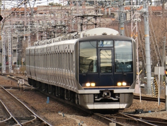 JR西日本 クモハ320形 クモハ320-14 鉄道フォト・写真 by かわせみさん 芦屋駅 (JR)：2021年12月25日14時ごろ
