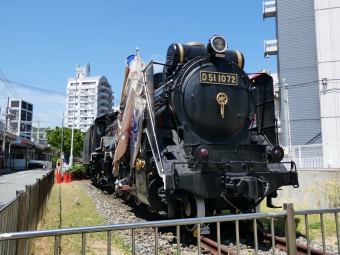 国鉄D51形蒸気機関車 デゴイチ D51 1072 鉄道フォト・写真 by ZUKKI-NIさん 神戸駅 (兵庫県)：2022年05月07日13時ごろ