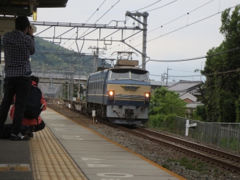 JR貨物 EF66形 EF66 27 鉄道フォト・写真 by かわせみさん 島本駅：2021年06月12日16時ごろ