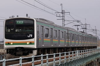 JR東日本 クハ205形 クハ205-605 鉄道フォト・写真 by ゆうらくちょうさん ：2022年02月13日11時ごろ